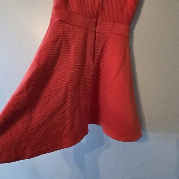 Sandro Paris Women's Sleeveless Mesh Mini Orange Casual Classic Dress Size M - Picture 11 of 16